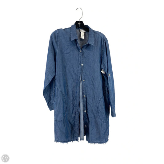 Dress Casual Short By Tommy Bahama In Blue Denim, Size: S