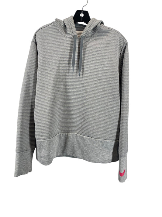 Sweatshirt Hoodie By Nike In Grey, Size: Xl