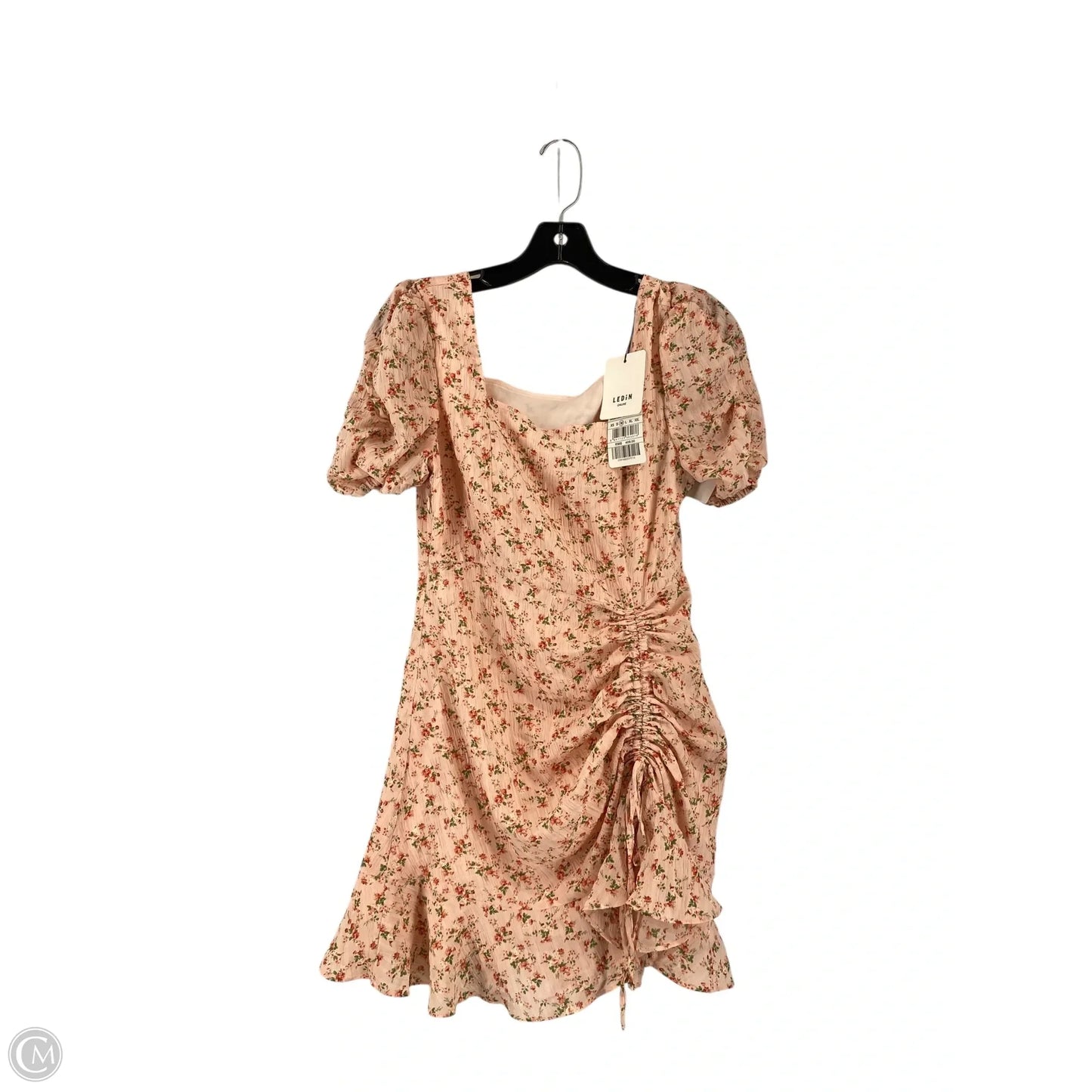 Dress Casual Midi By Cmb In Pink, Size: M