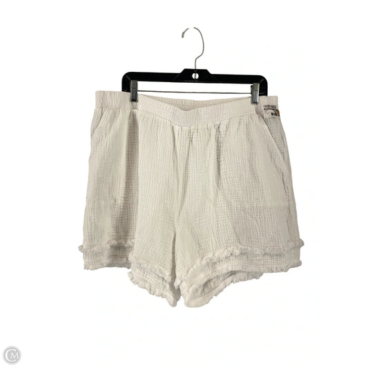 Shorts By Cynthia Rowley In White, Size: 2x