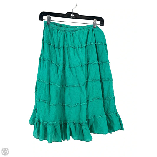 Skirt Mini & Short By Bobbie Brooks In Green, Size: Xl
