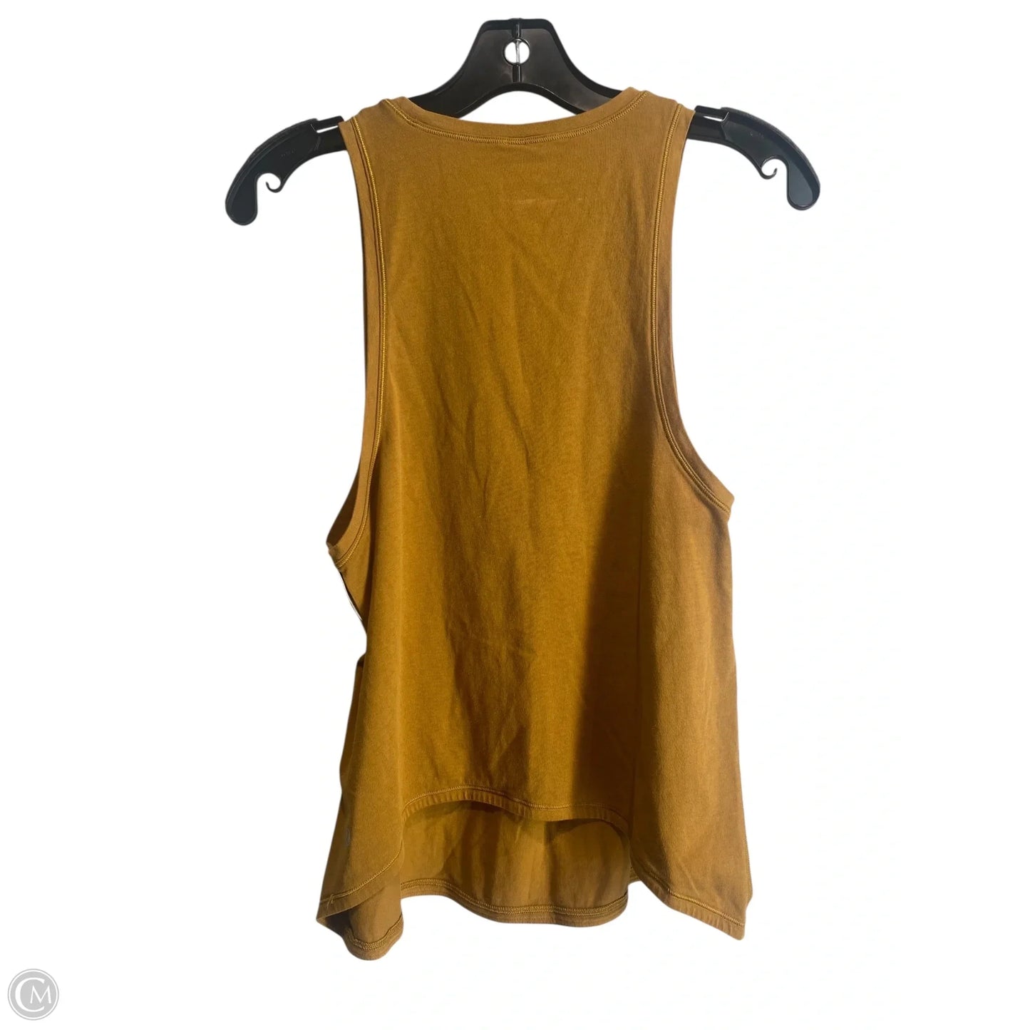 Athletic Tank Top By Lululemon In Yellow, Size: 6