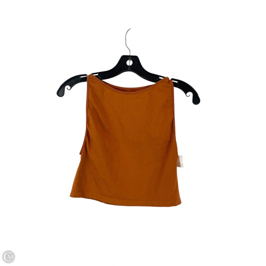 Athletic Tank Top By Free People In Copper, Size: M