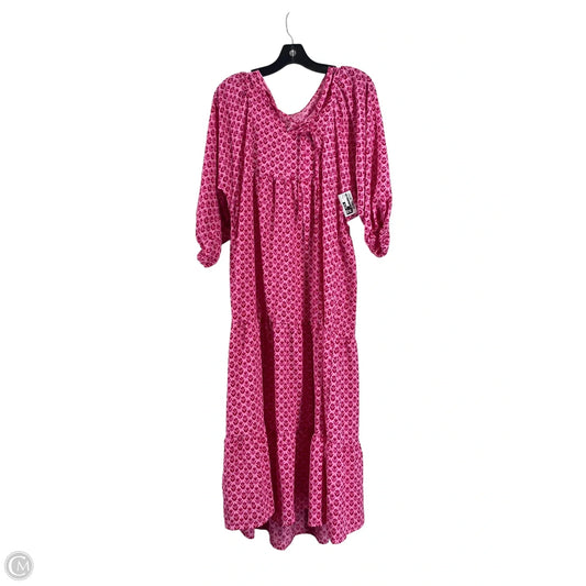 Dress Casual Maxi By Cmc In Pink, Size: S
