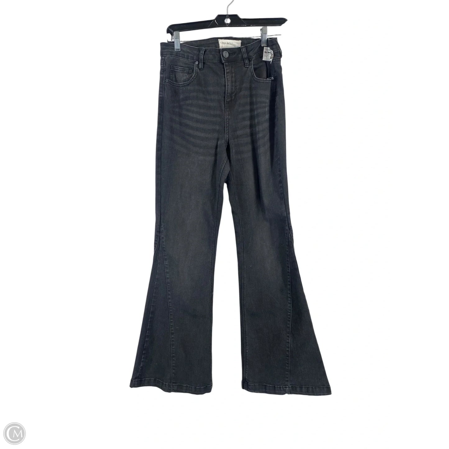 Jeans Flared By Cmc In Black Denim, Size: M