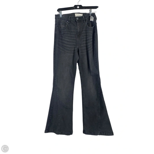 Jeans Flared By Cmc In Black Denim, Size: M