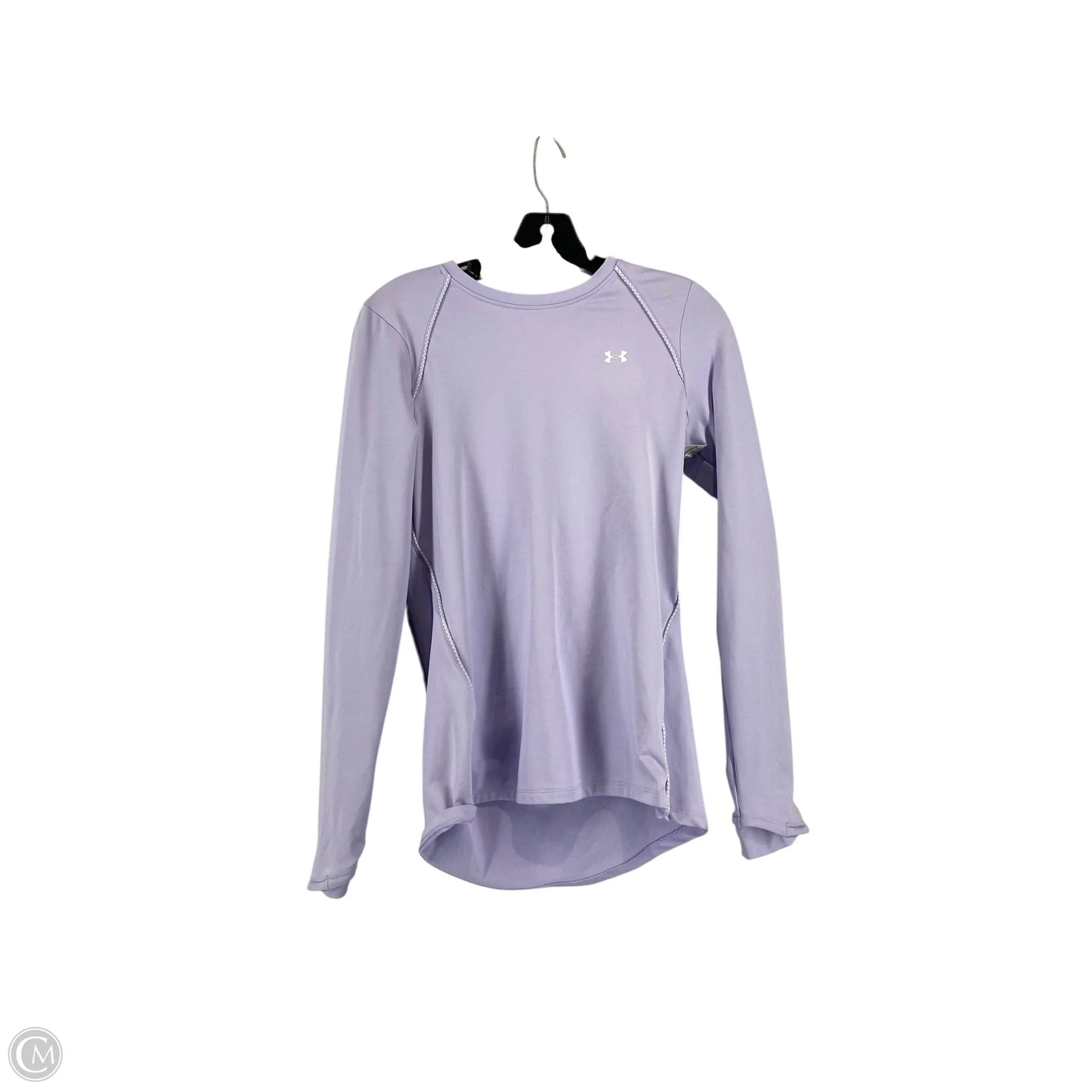 Athletic Top Long Sleeve Crewneck By Cmc In Purple, Size: S