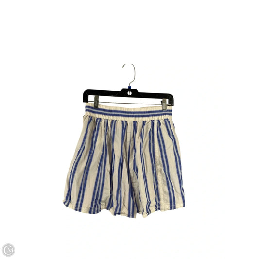 Shorts By Free People In Blue & White, Size: S