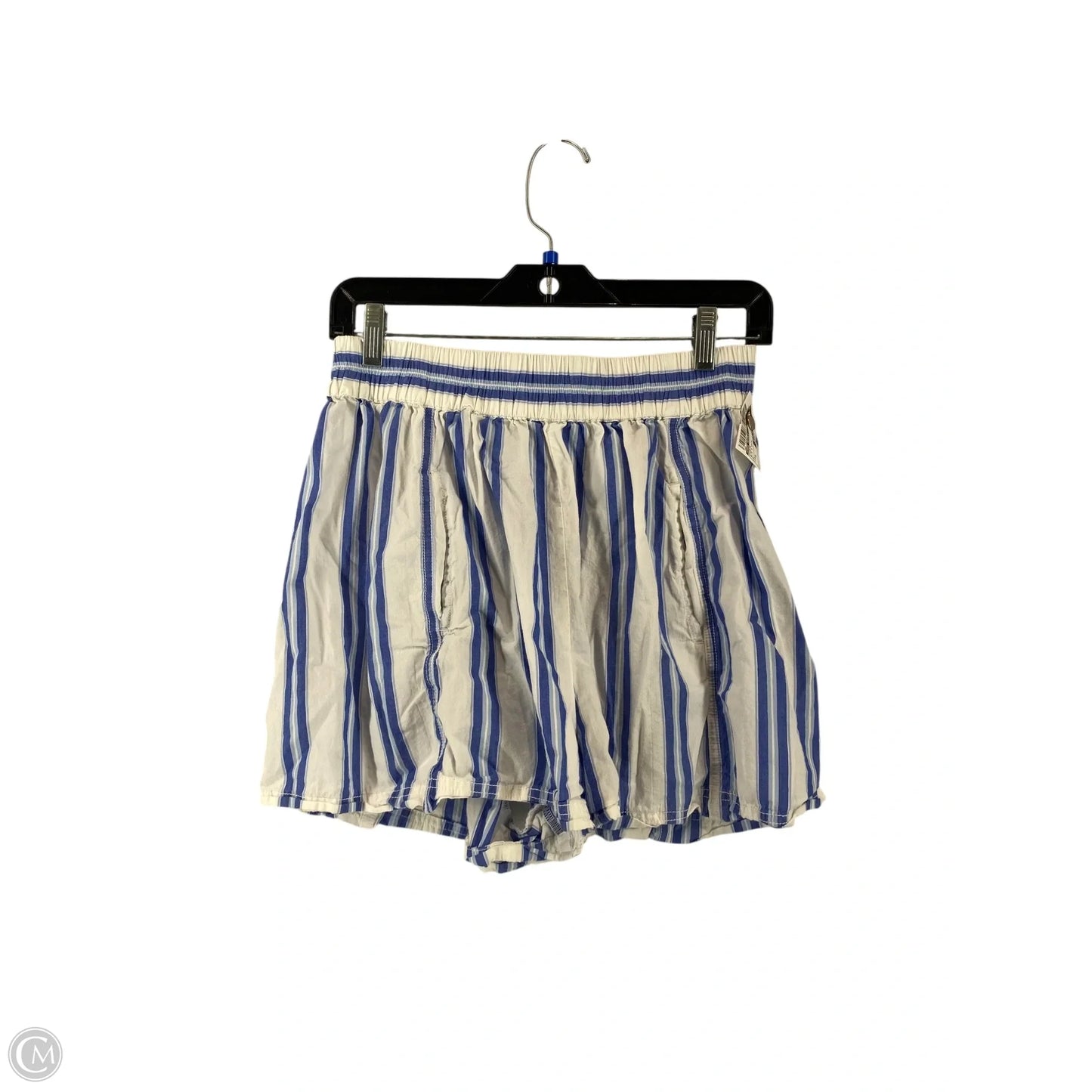 Shorts By Free People In Blue & White, Size: S