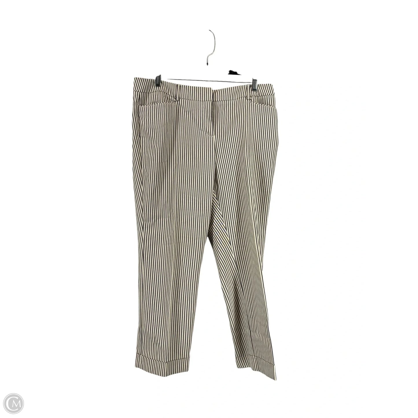 Pants Dress By New York And Co In Blue & Cream, Size: 10