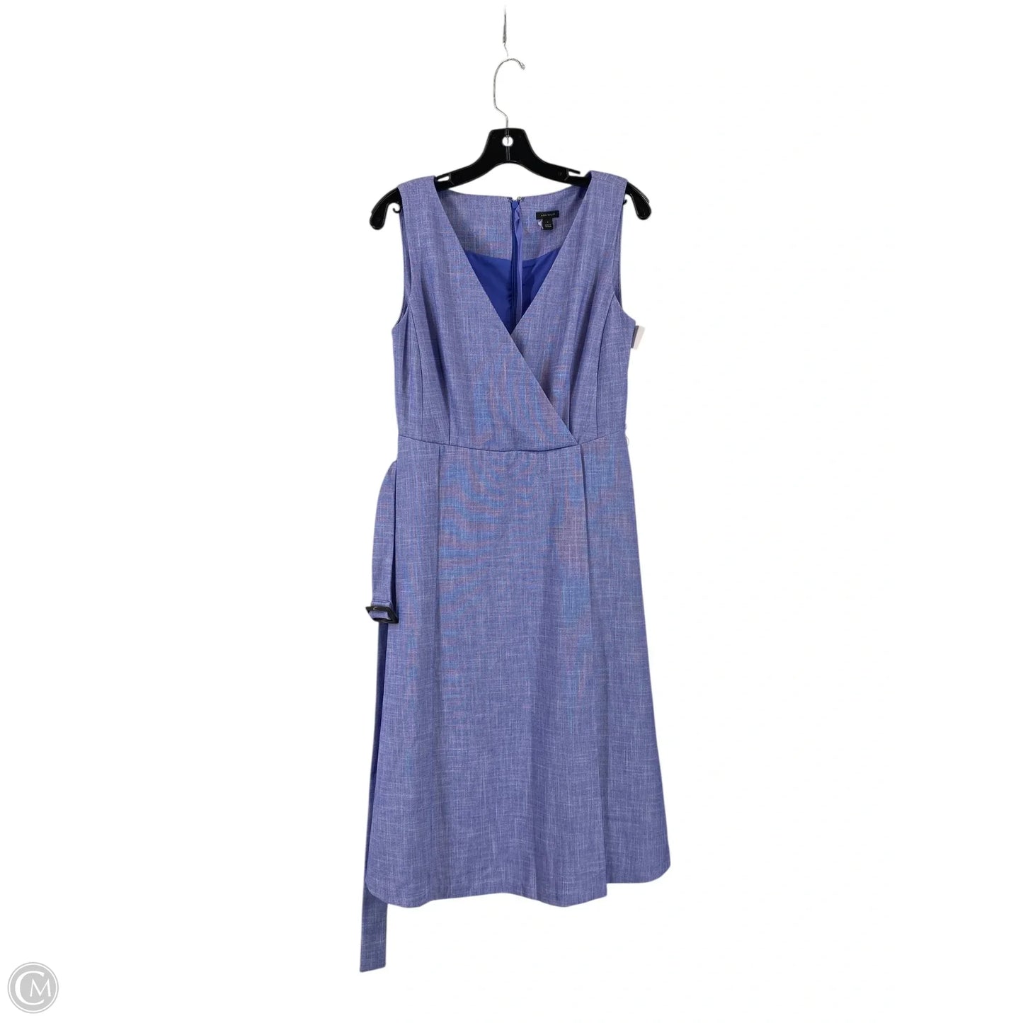 Dress Casual Maxi By Ann Taylor In Blue, Size: 4