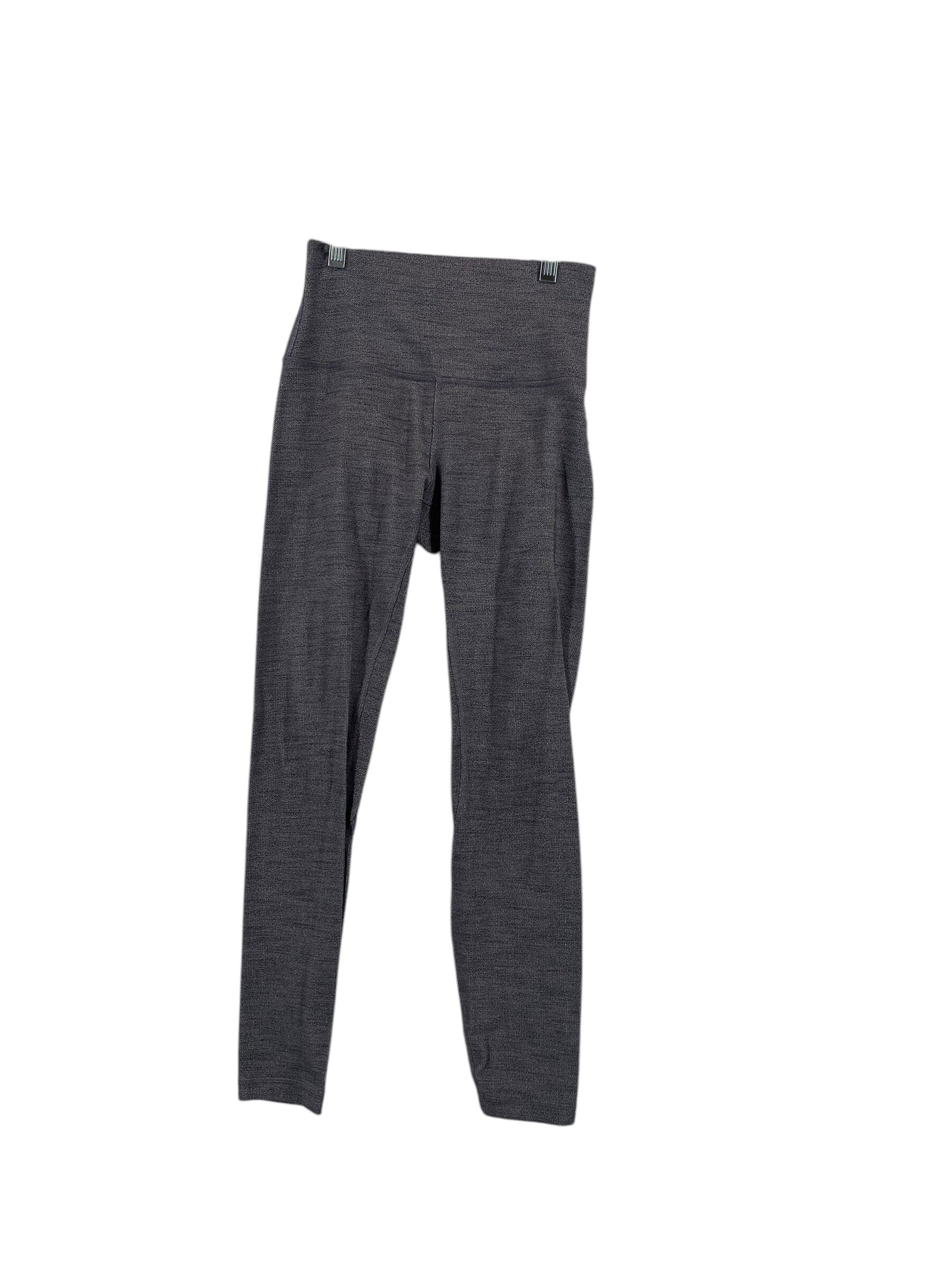 Athletic Leggings By Lululemon In Grey, Size: 2