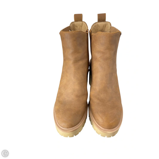 Boots Ankle Heels By Dolce Vita In Brown, Size: 7