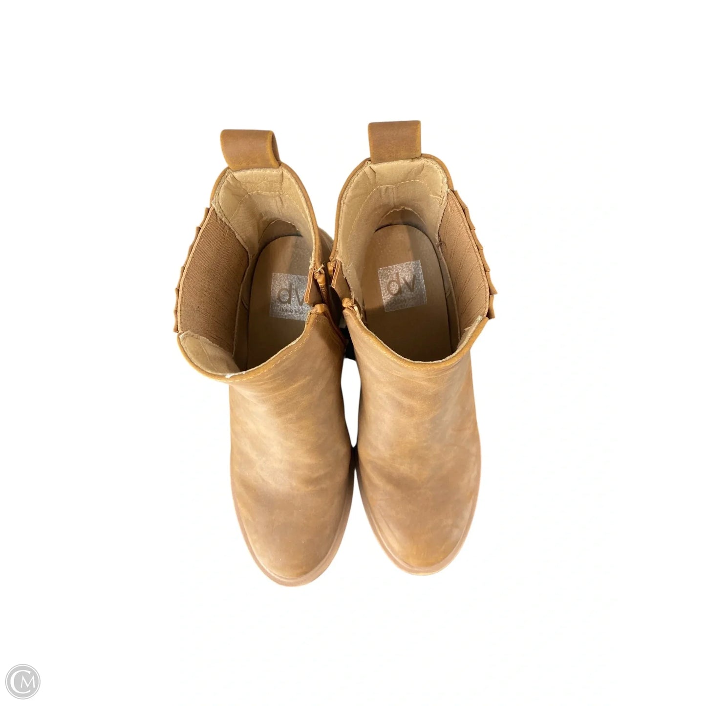 Boots Ankle Heels By Dolce Vita In Brown, Size: 7