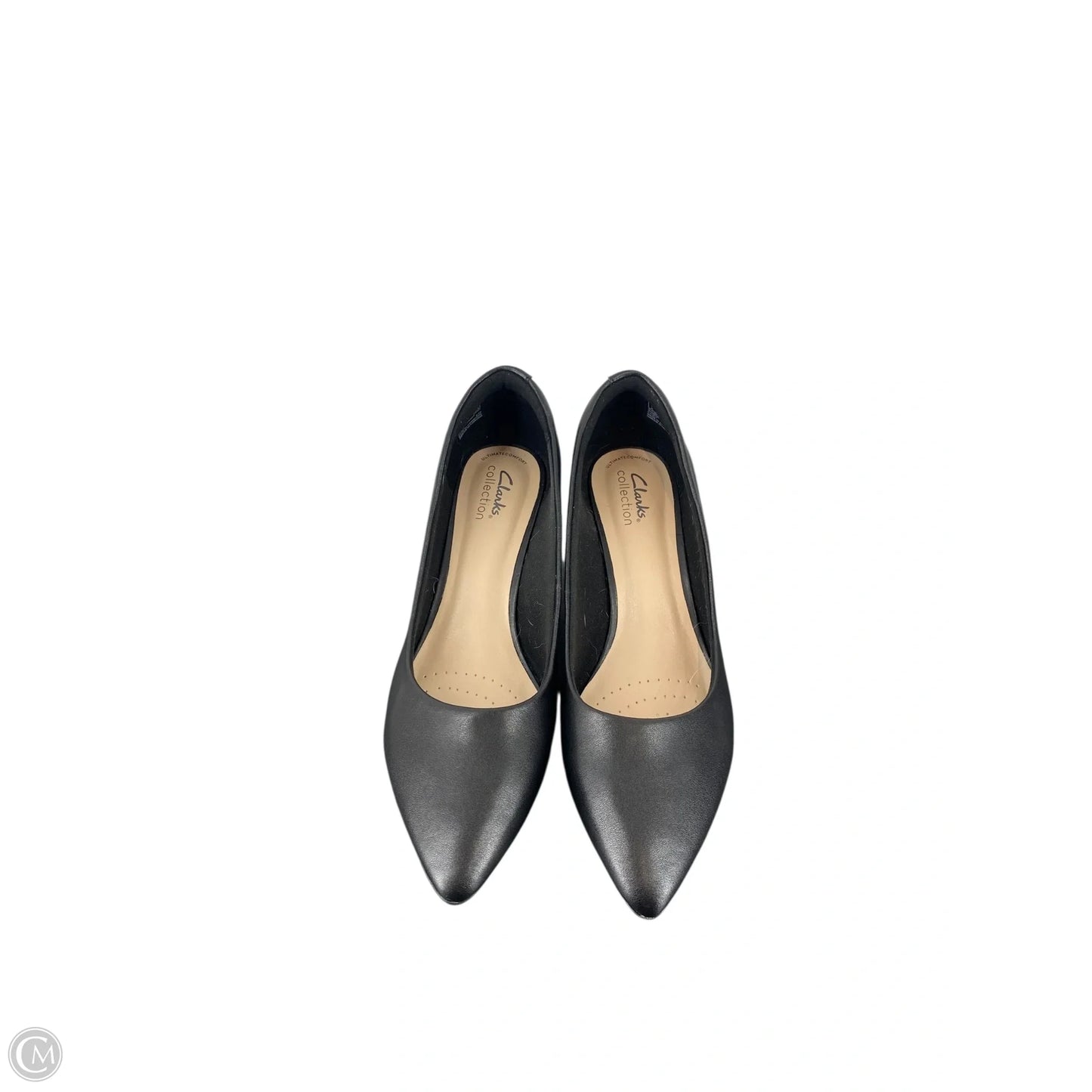 Shoes Heels Block By Clarks In Black, Size: 9.5