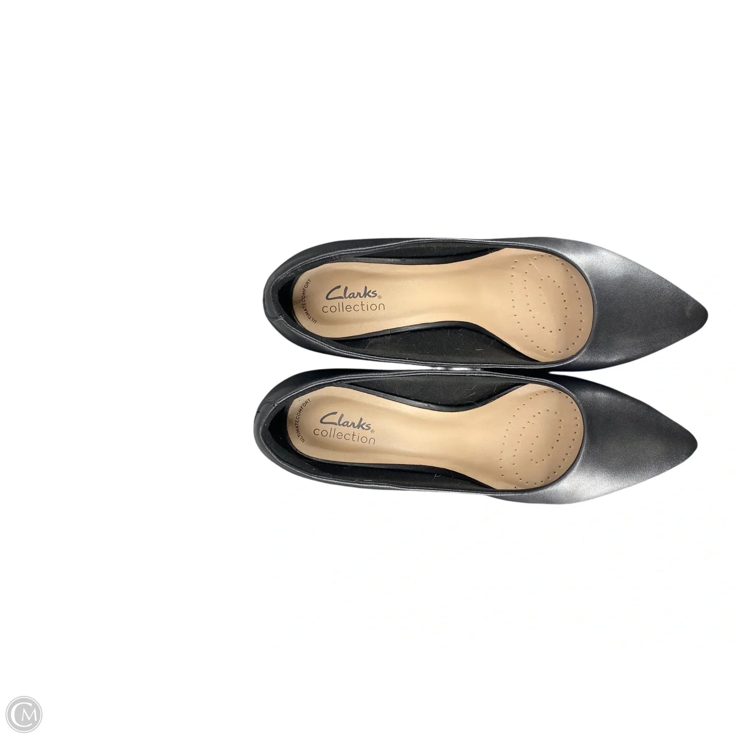 Shoes Heels Block By Clarks In Black, Size: 9.5