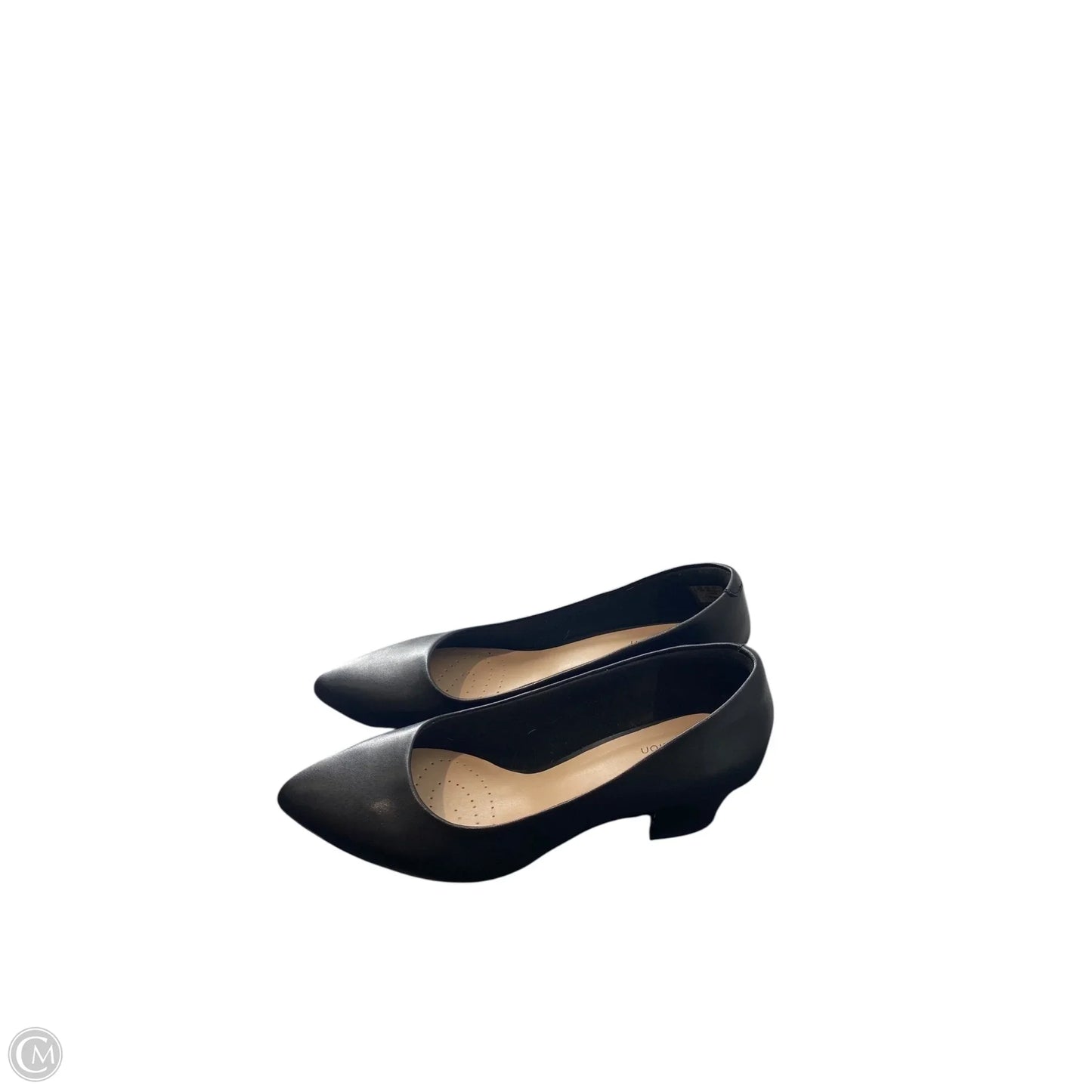 Shoes Heels Block By Clarks In Black, Size: 9.5