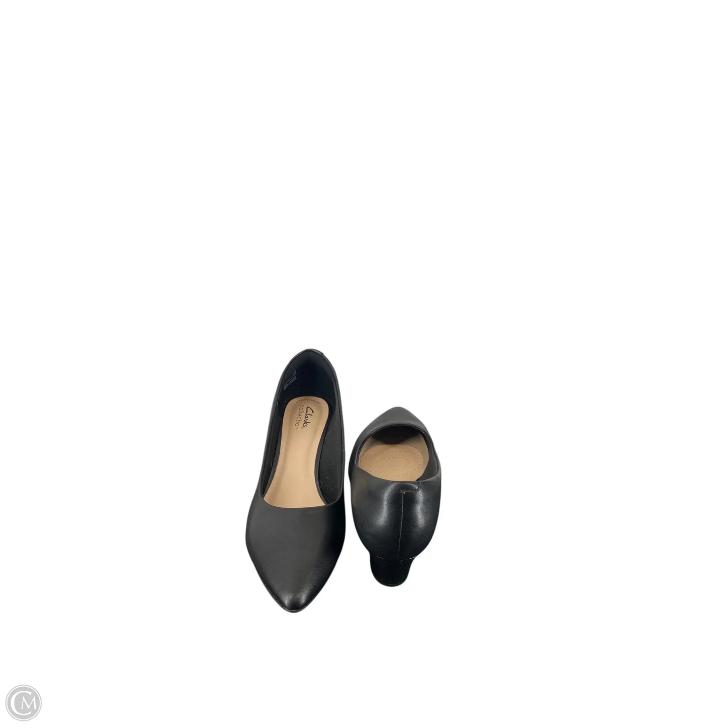 Shoes Heels Block By Clarks In Black, Size: 9.5