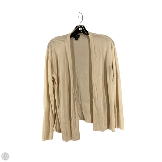 Cardigan By Worthington In Cream, Size: Lp