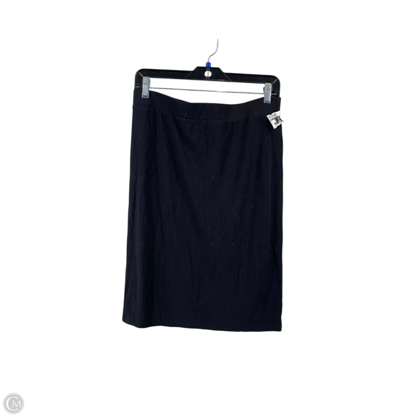 Skirt Midi By Loft In Black, Size: Mp