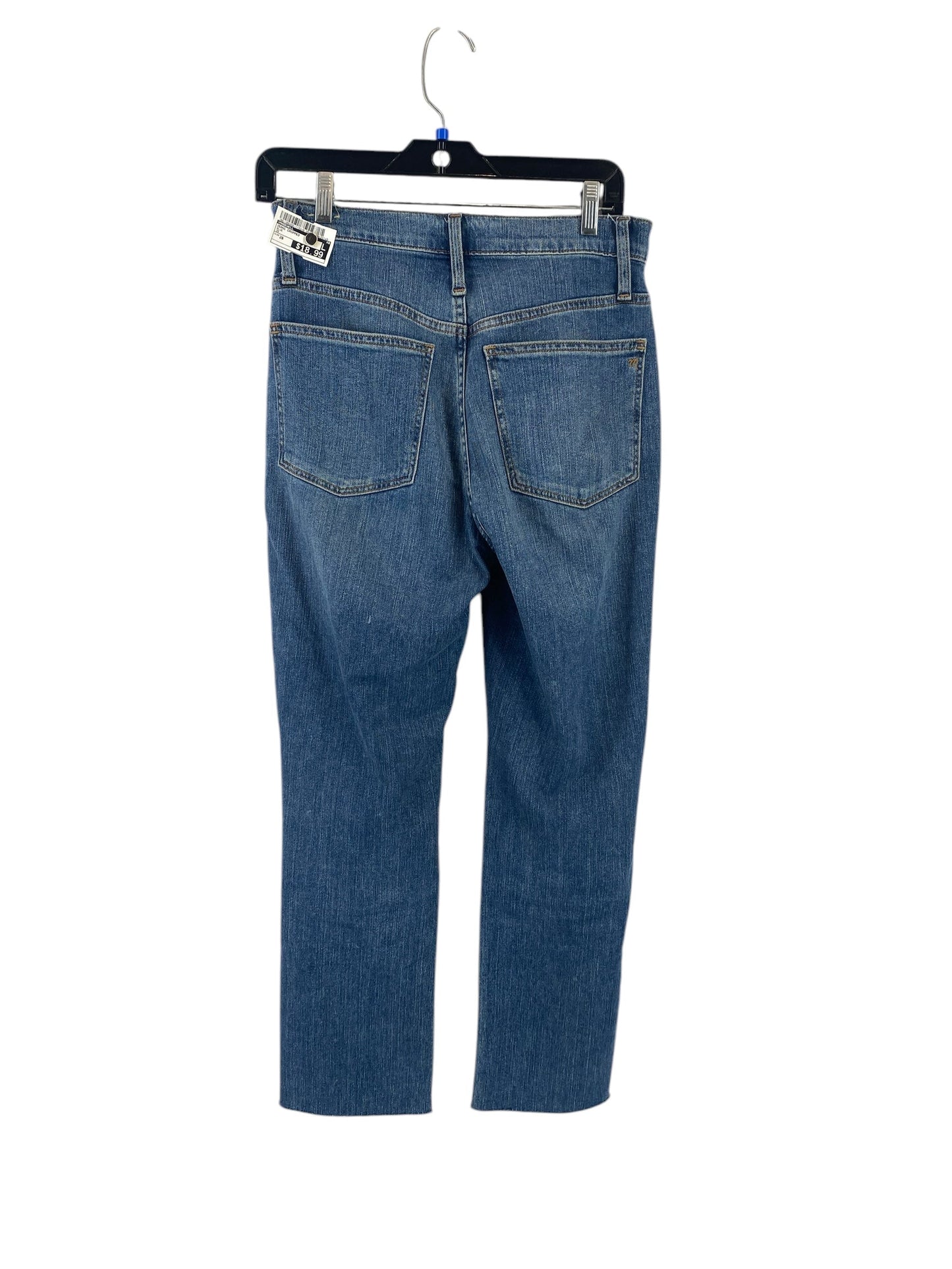 Jeans Cropped By Madewell In Blue, Size: 26