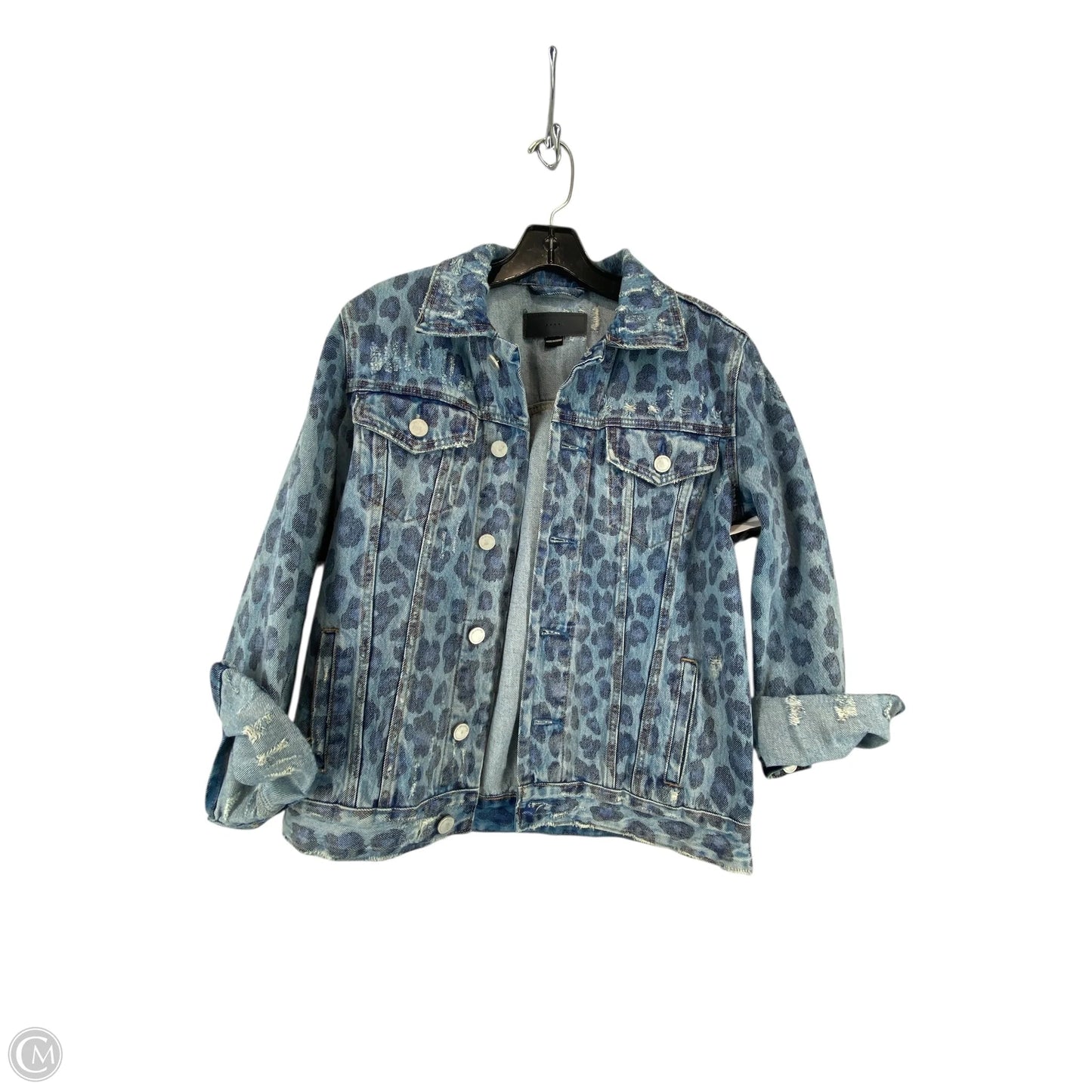 Jacket Denim By Blanknyc In Animal Print, Size: Xs