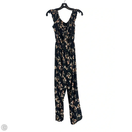 Jumpsuit By Clothes Mentor In Floral Print, Size: M