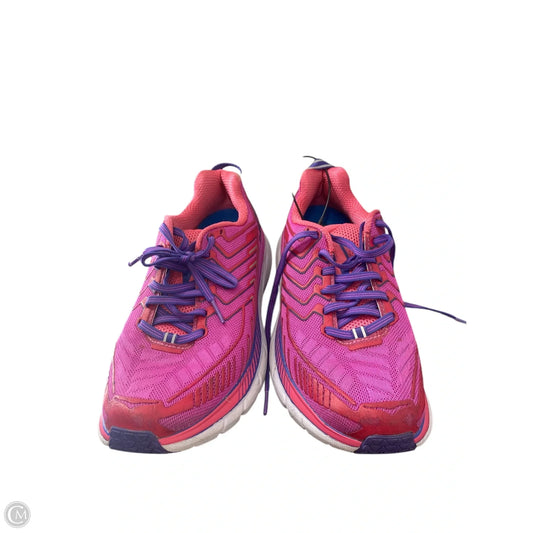 Shoes Athletic By Hoka In Pink, Size: 7.5