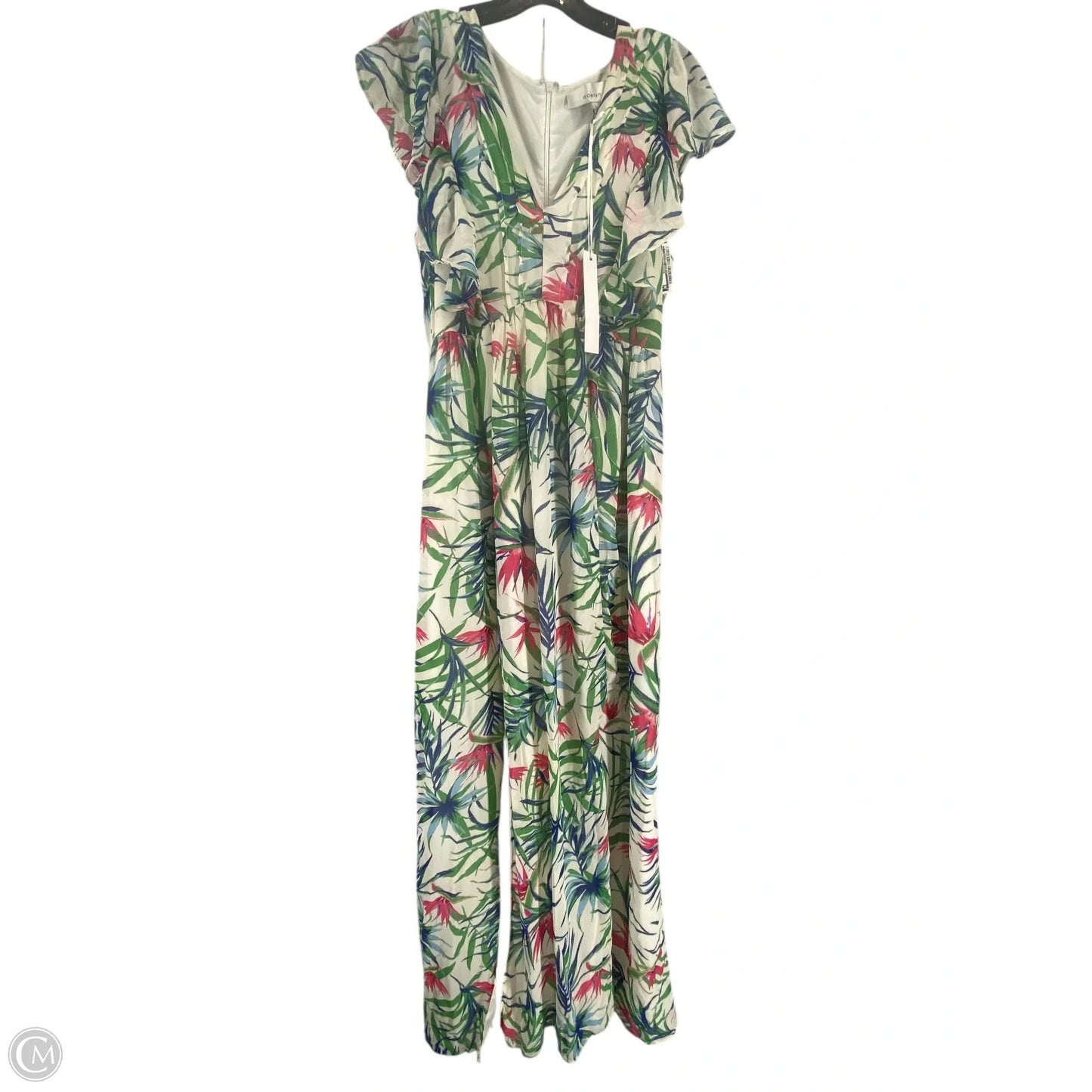Dress Casual Maxi By Clothes Mentor In Floral Print, Size: L