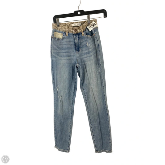 Jeans Straight By Judy Blue In Blue Denim, Size: 24