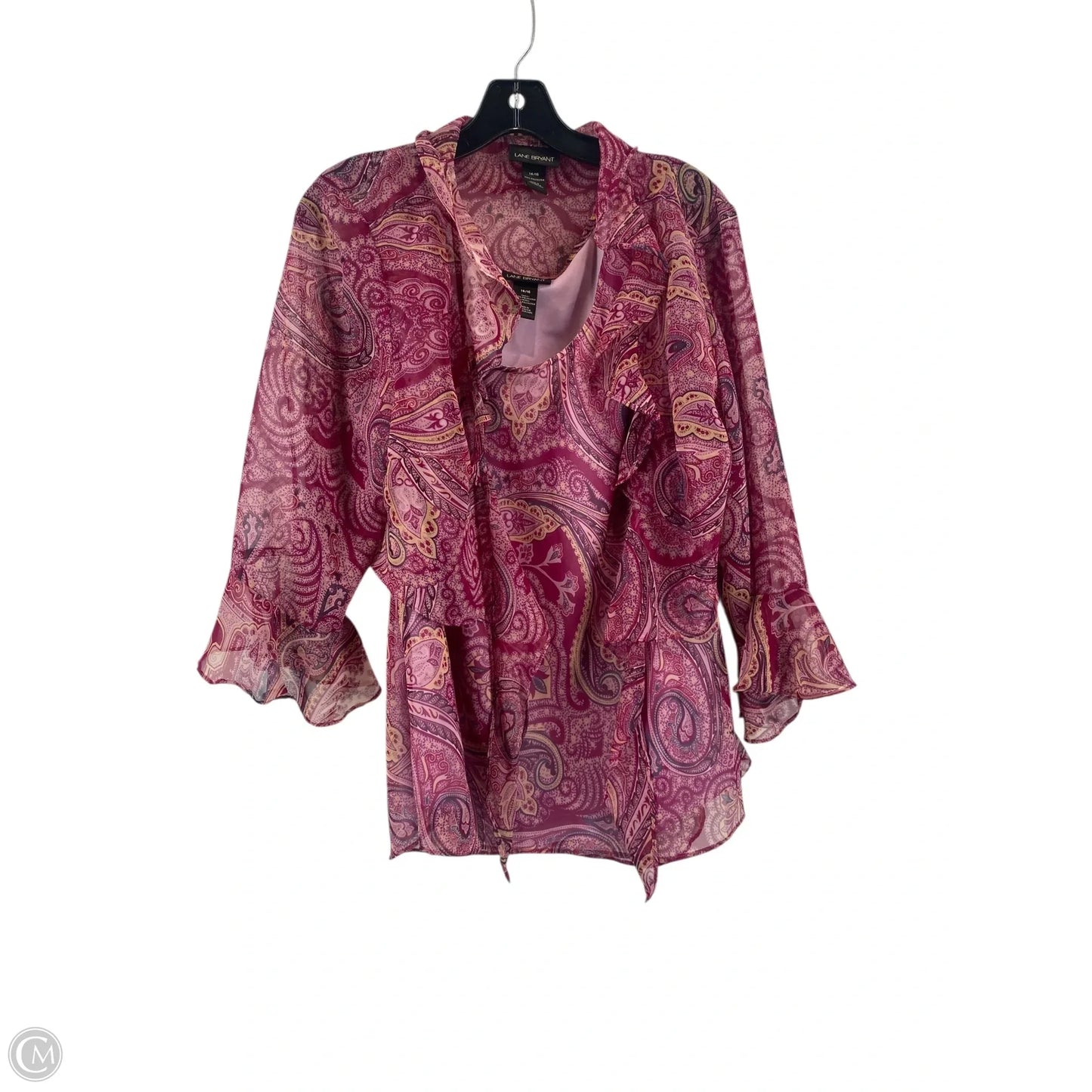 Top Sleeveless By Lane Bryant In Purple, Size: 14