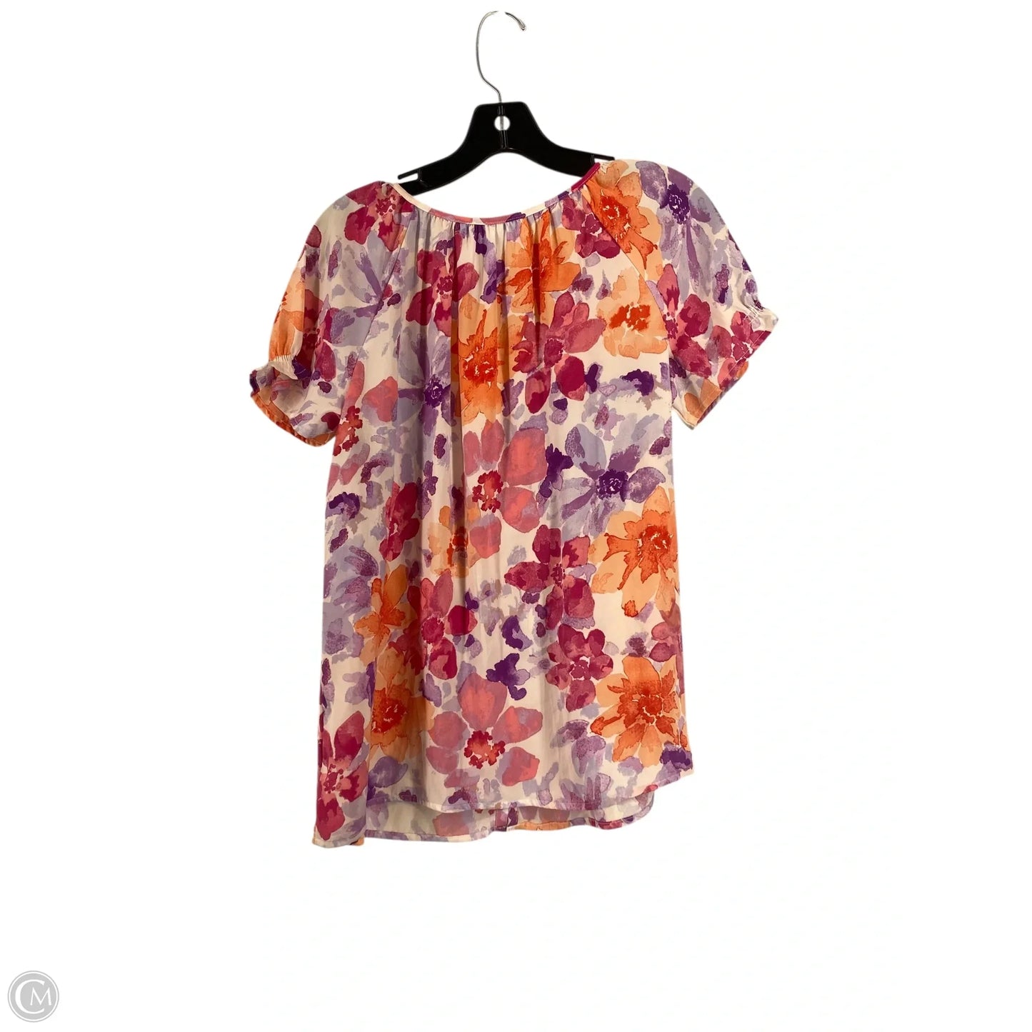 Top Short Sleeve By St Johns Bay In Multi-colored, Size: M