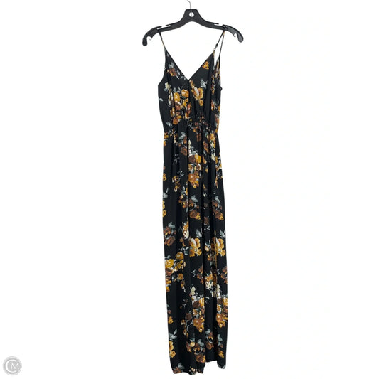 Jumpsuit By Xhilaration In Floral Print, Size: Xs