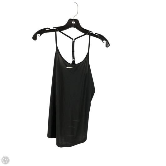 Athletic Tank Top By Nike In Black, Size: S