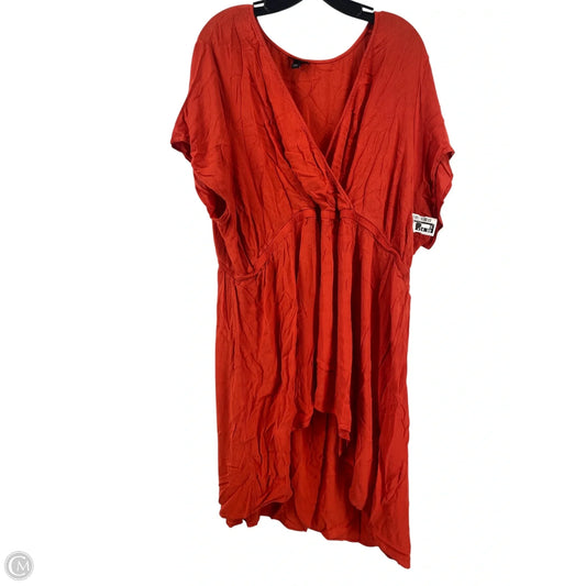 Dress Casual Midi By Torrid In Orange, Size: 4
