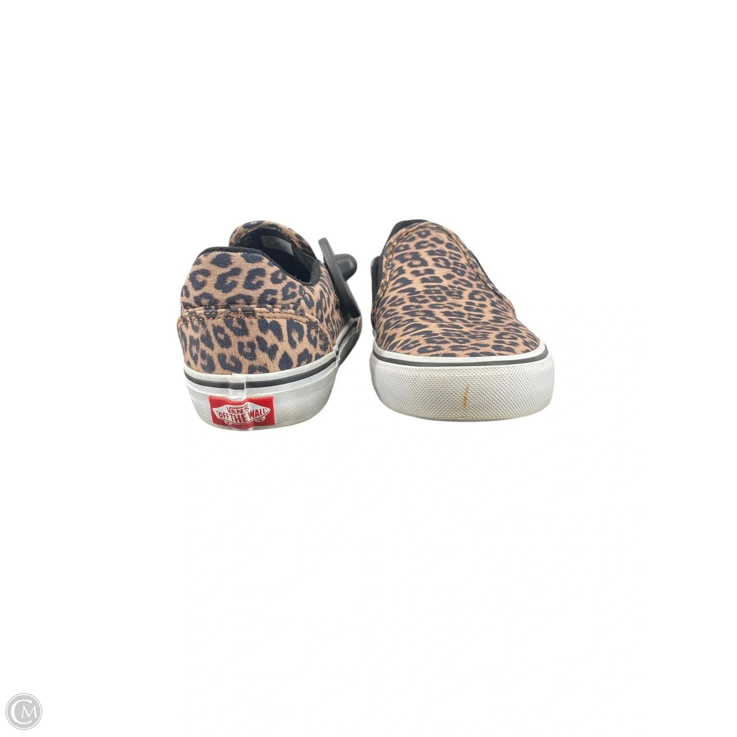 Shoes Flats By Vans In Animal Print, Size: 7.5