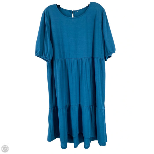 Dress Casual Short By Clothes Mentor In Green, Size: Xxl