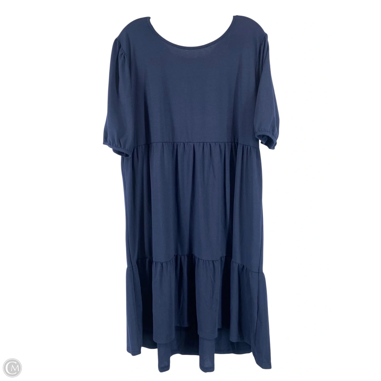 Dress Casual Short By Clothes Mentor In Navy, Size: Xxl