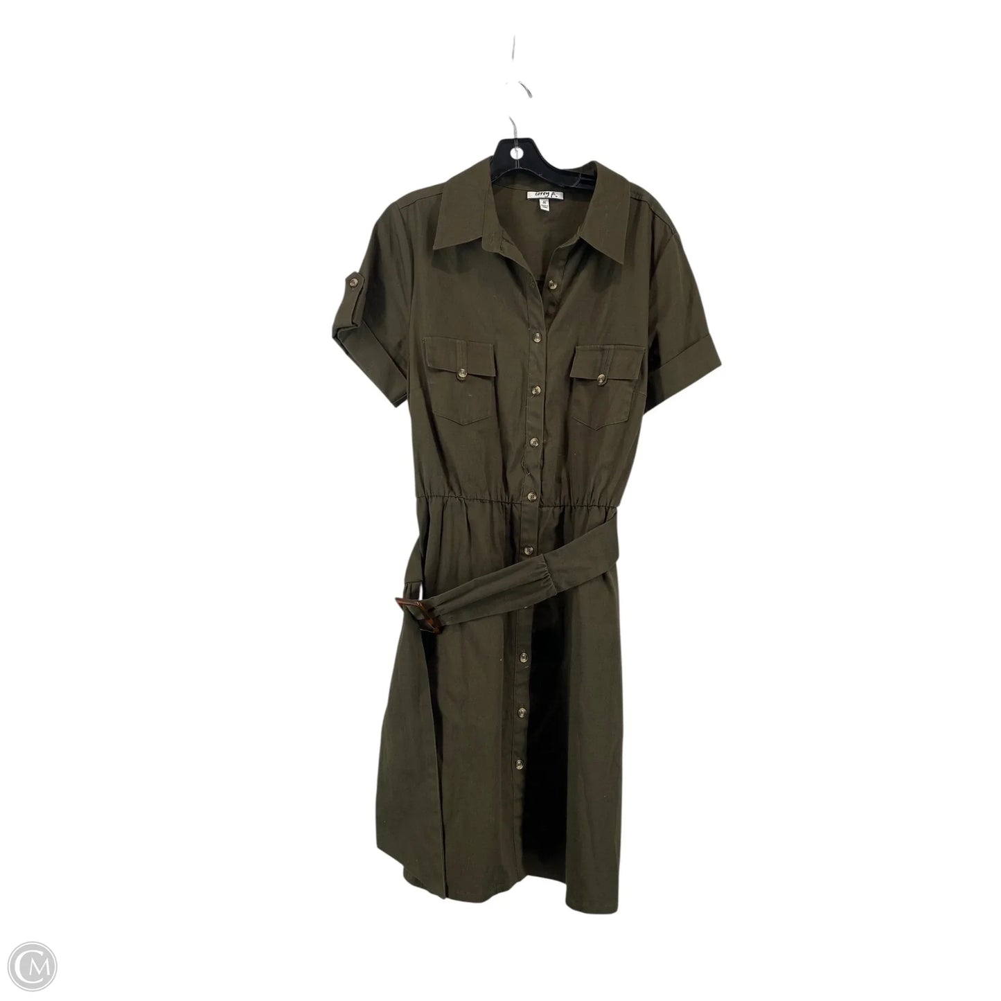 Jumpsuit By Clothes Mentor In Green, Size: 16