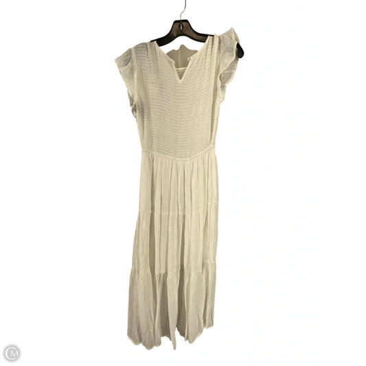 Dress Casual Maxi By Blu Pepper In White, Size: M