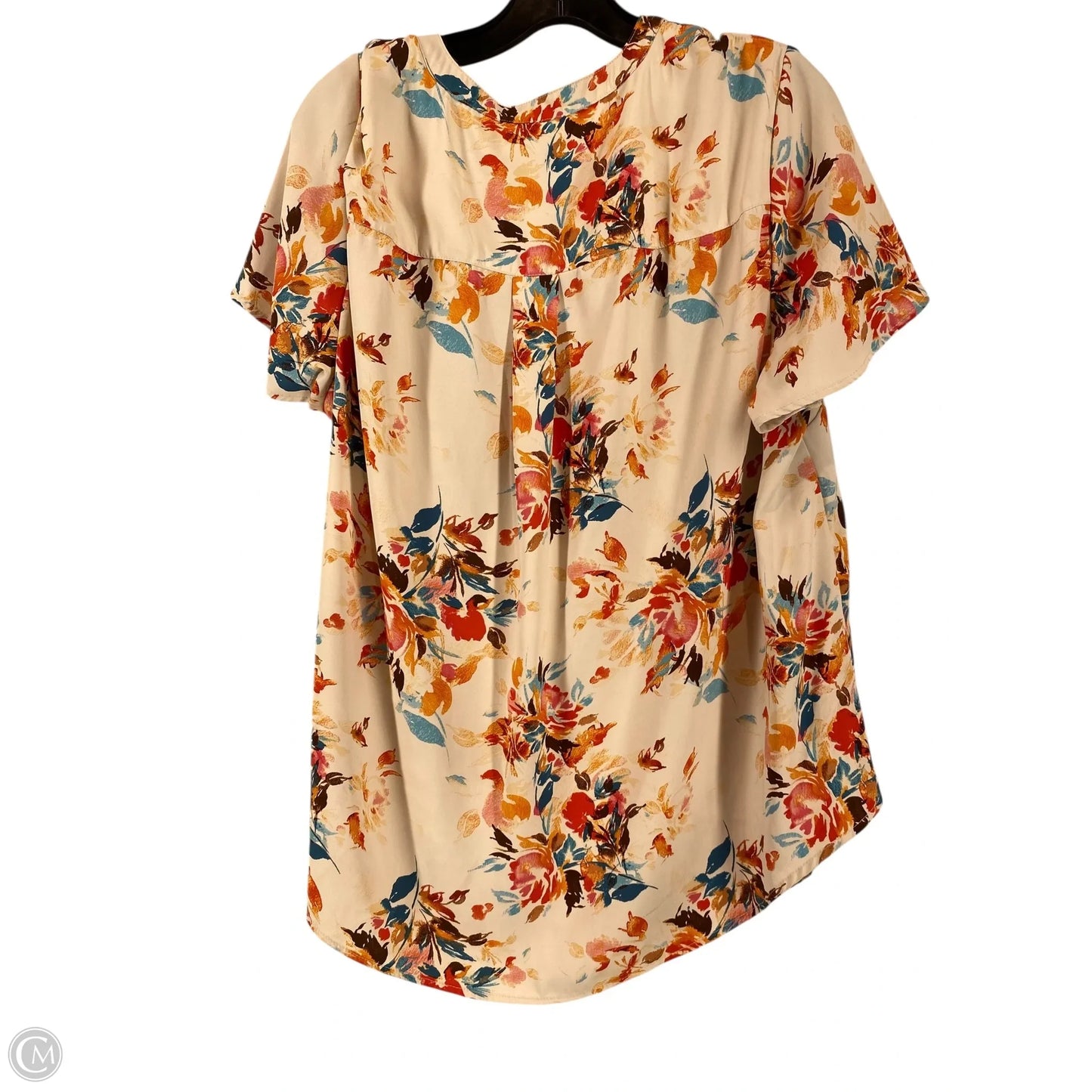 Top Short Sleeve By Torrid In Floral Print, Size: 2