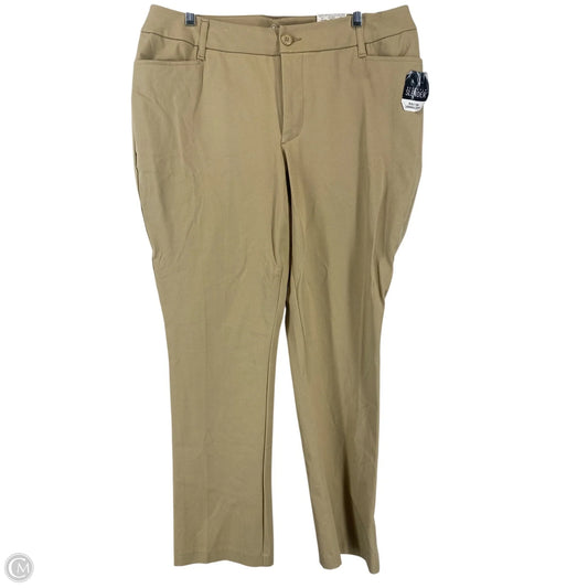 Pants Dress By St Johns Bay In Brown, Size: 16