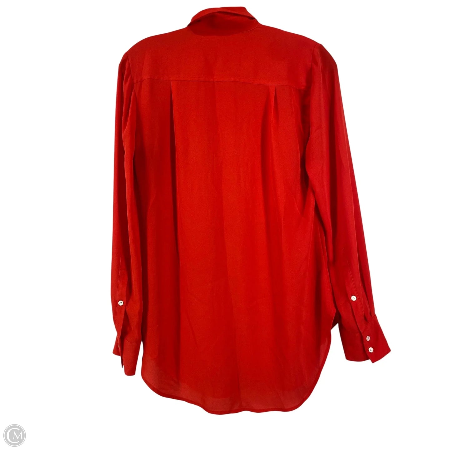 Top Long Sleeve By J. Crew In Orange, Size: 0