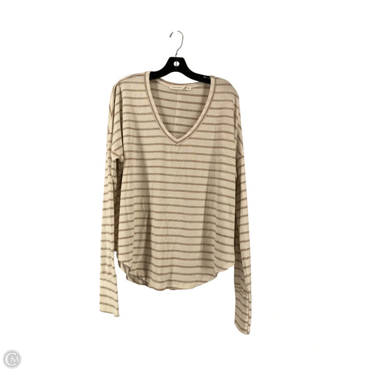Top Long Sleeve By Altard State In Striped Pattern, Size: Xl