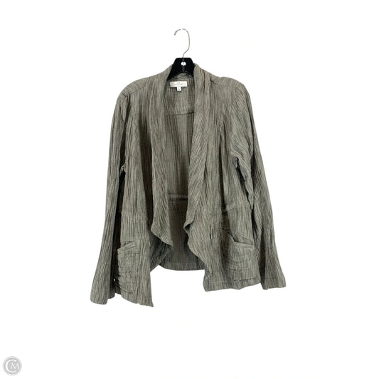 Cardigan By New Directions In Grey, Size: L