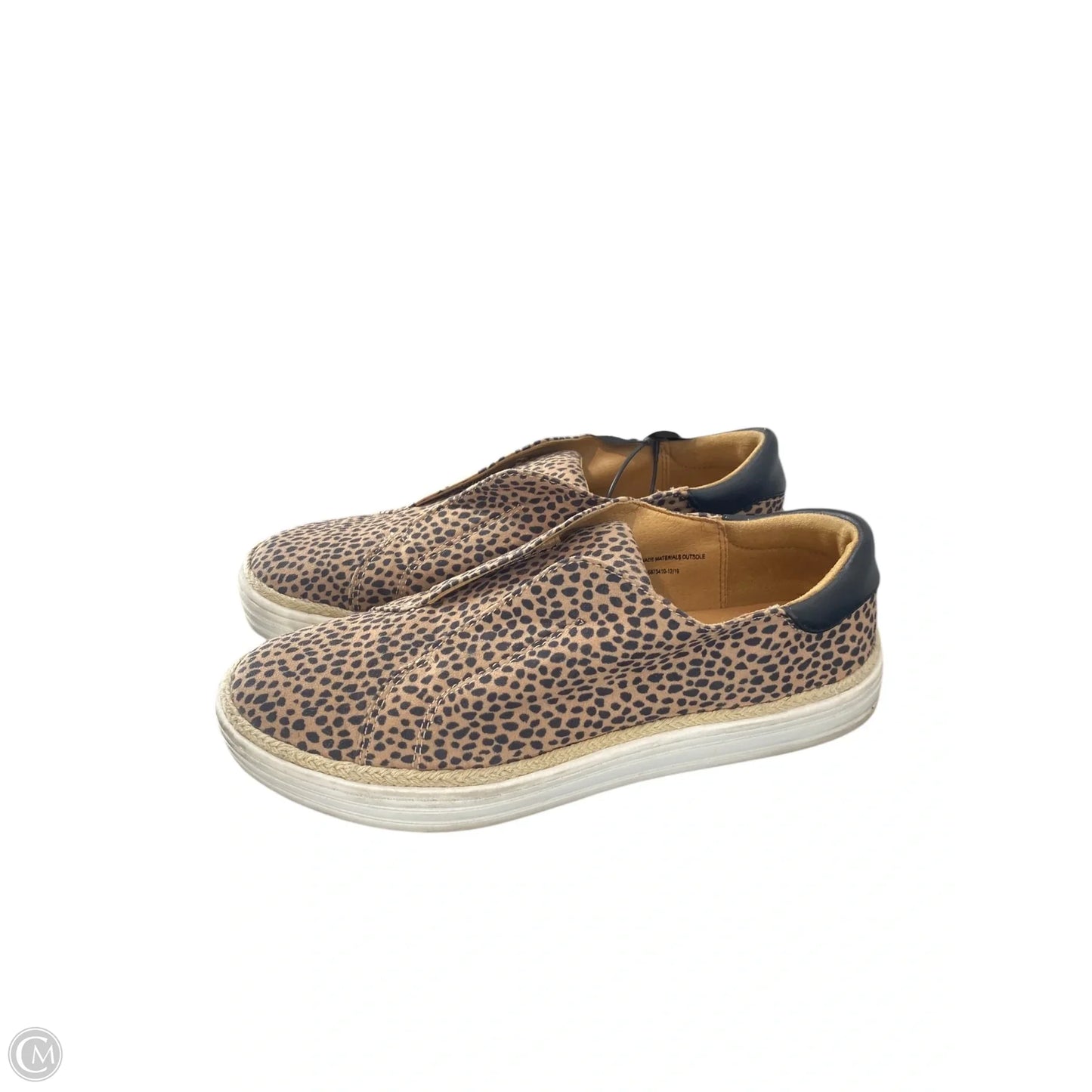 Shoes Heels Block By Universal Thread In Animal Print, Size: 7.5