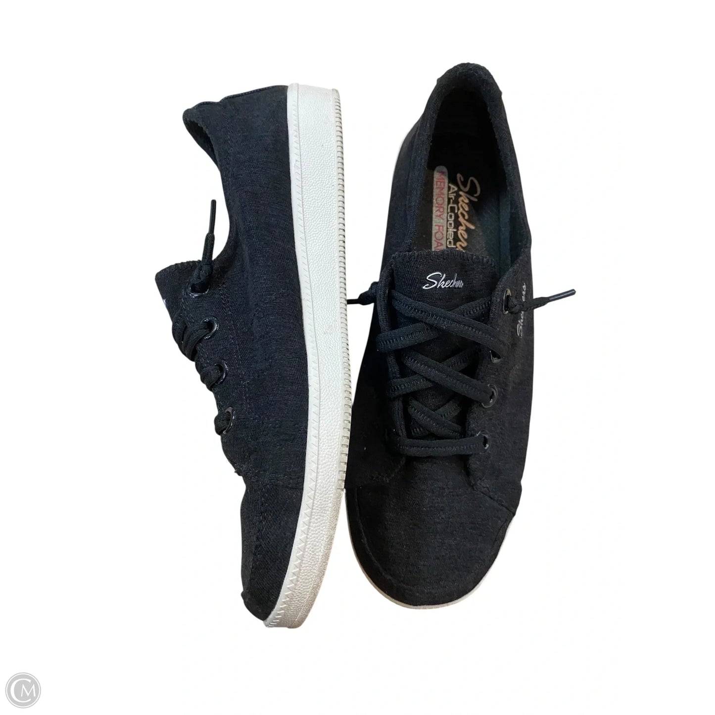 Shoes Flats By Skechers In Black, Size: 9