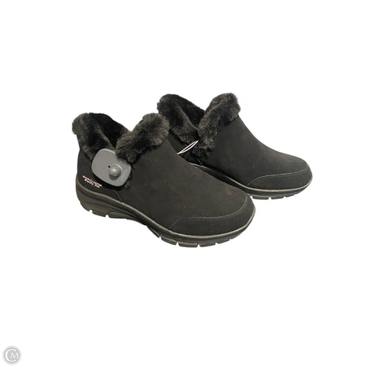 Boots Ankle Flats By Skechers In Black, Size: 8