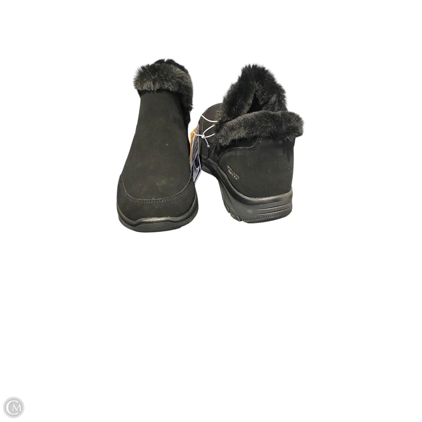 Boots Ankle Flats By Skechers In Black, Size: 8