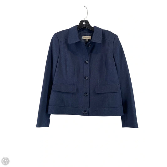 Blazer By Evan-picone In Navy, Size: 8